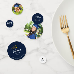 Graduation 2024 Script Photo Grad Party Confetti