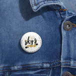 Graduation 2024 Skys The Limit Grad Keepsake Button<br><div class="desc">The Sky's The Limit Graduate Class of 2024 design you can easily personalized by replacing the placeholder name when you click the "Personalize" button above.</div>