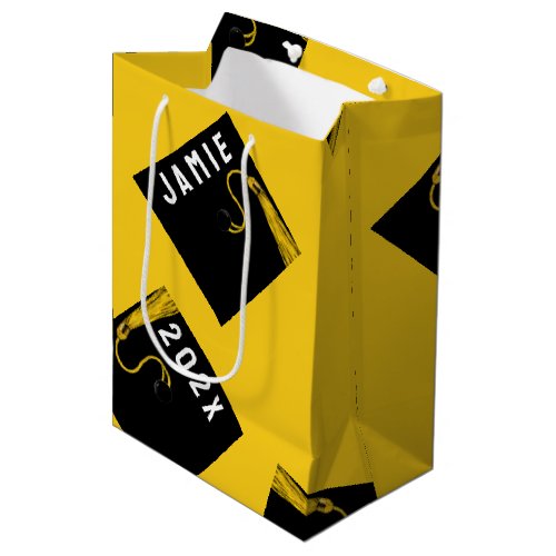 Graduation 2024 Yellow Medium Gift Bag