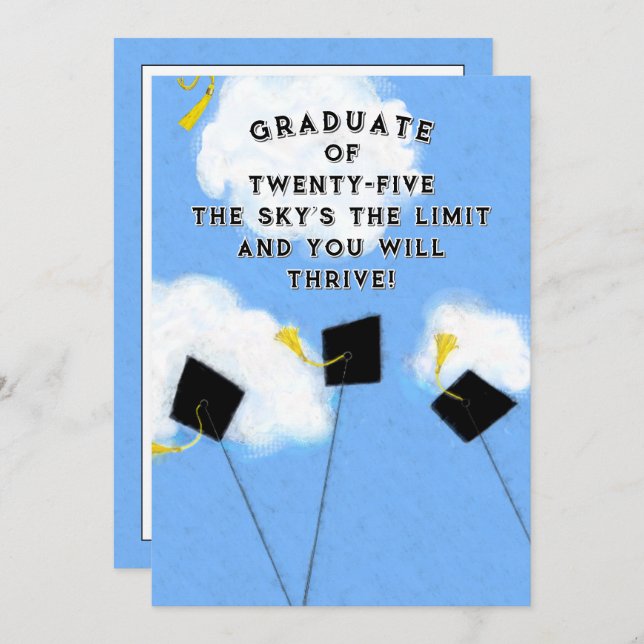 Graduation 2025 Card (Front/Back)