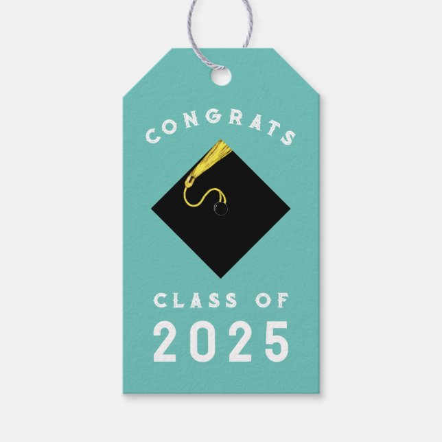 Graduation 2025 Congrats Gift Tags (Front)