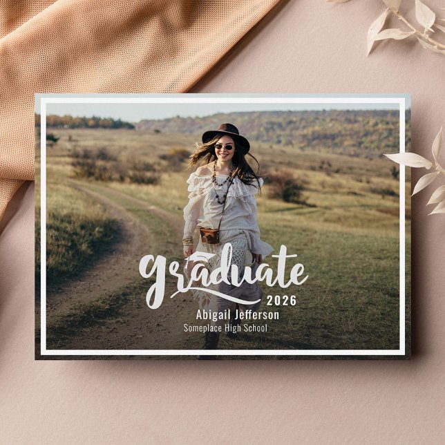 Graduation 2025 Grad Photo Announcement (Graduation 2024 Photo Announcement)