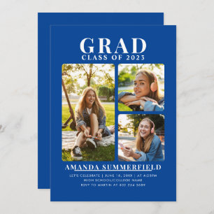 Graduation 2025 Grad Photos Modern Announcement