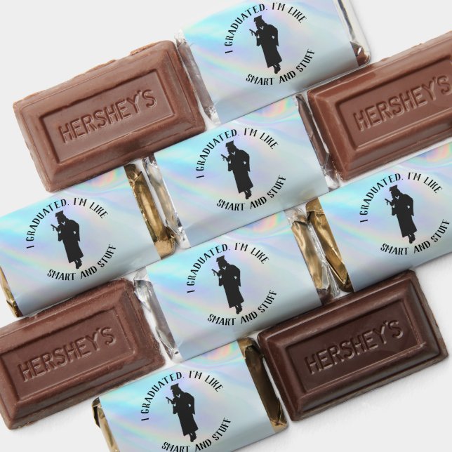Graduation 2025 Holographic Grad Party Hershey's Miniatures (Assorted)
