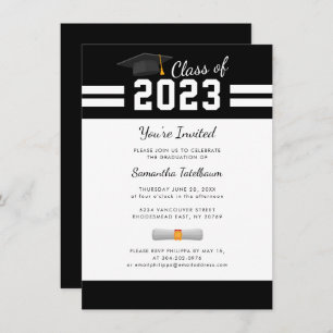 Graduation 2025 Modern Grad Party Invitation