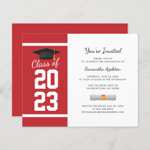Graduation 2025 Modern Grad Party Invitation