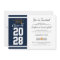 Graduation 2025 Modern Navy Blue Grad Party