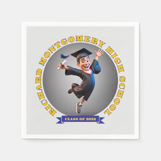 " GRADUATION 2025 " NAPKINS (Front)