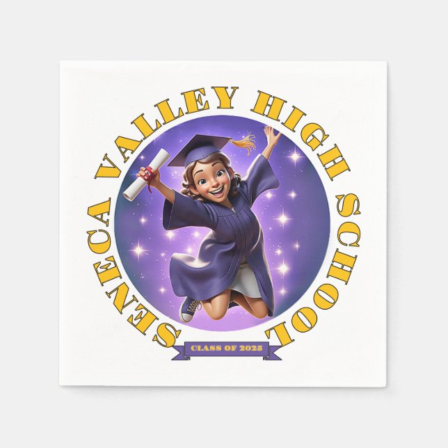 " GRADUATION 2025 " NAPKINS (Front)