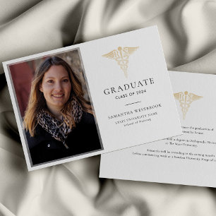 Graduation 2025 Nursiing School Grad Photo Announcement