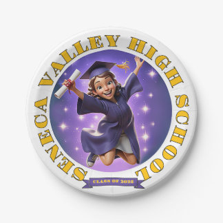 " GRADUATION 2025 " PAPER PLATES