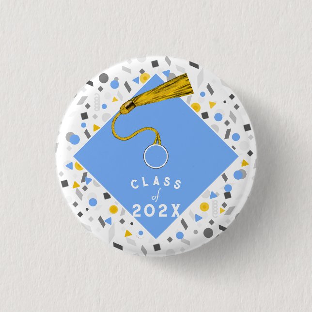 Graduation 2025 Party Favors Button (Front)