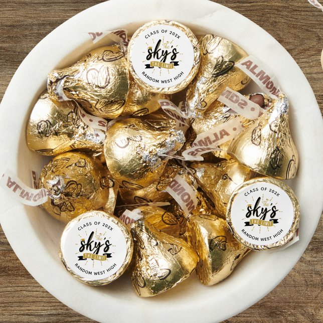 Graduation 2025 Party Grad Party Hershey®'s Kisses® (Graduation 2025 Sky is the Limit Hershey Kisses)