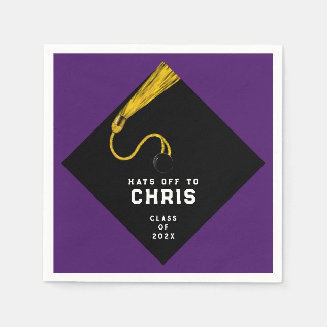 Graduation 2025 Party Napkins (Front)