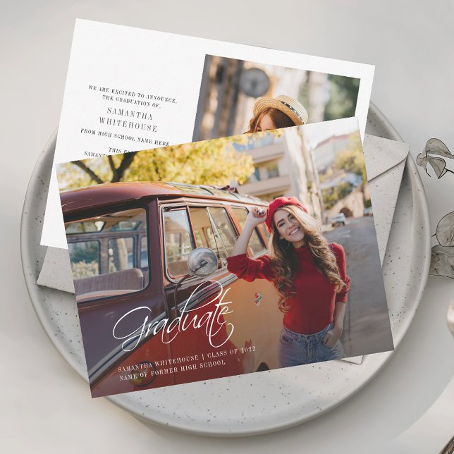 Graduation 2025 Photo Announcement (Graduation 2025 Grad Photos Announcement)