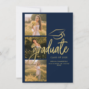 Graduation 2025 Photo Collage Script Announcement