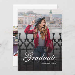 Graduation 2025 Photos Modern Grad Announcement