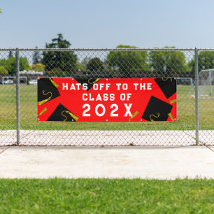 Graduation 2025 Red Banner