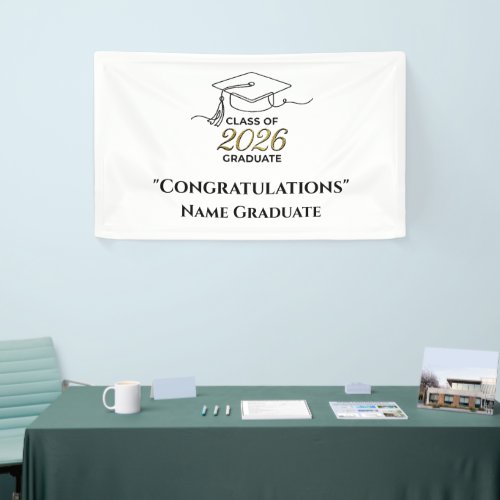 Graduation 2026 Banner / Pancarta Graduación