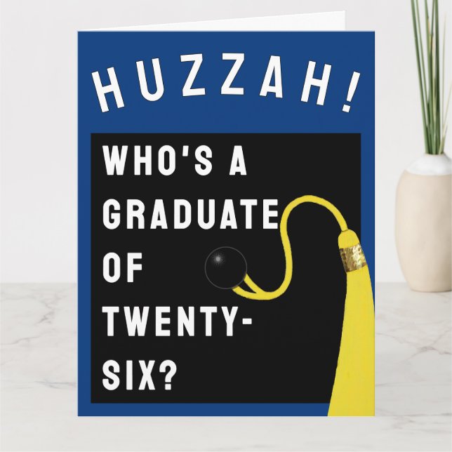Graduation 2026 card (Front)