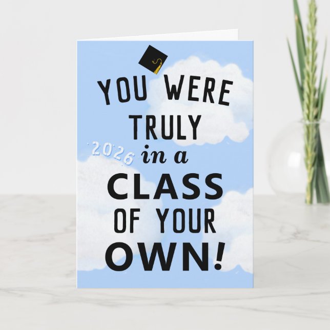 Graduation 2026 card (Front)