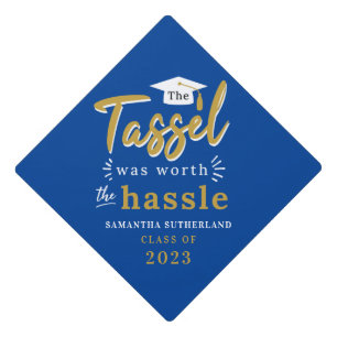 Graduation 2026 College Graduate Gag Blue  Cap Topper