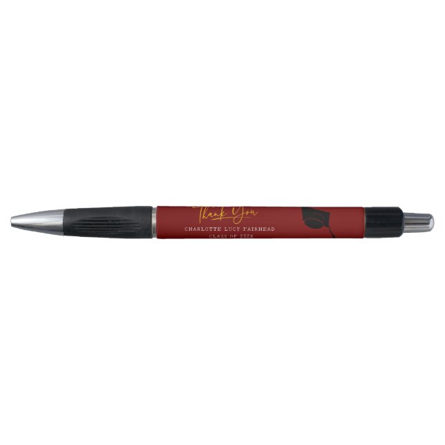 Graduation 2026 Elegant Script Thank You Pen (Front)