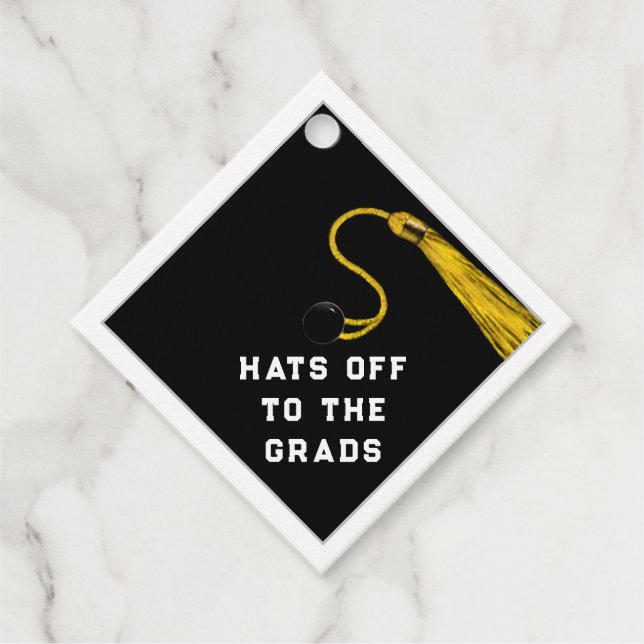 Graduation 2026 favor tags (Front)