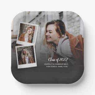Graduation 2026 Grad Photos Party Paper Plates