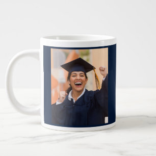 Graduation 2026 Graduate Photo Keepsake Favor Giant Coffee Mug