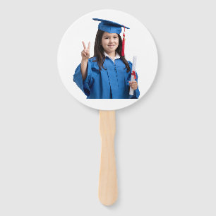 Graduation 2026, Graduation Fan, Big Heads on Hand Fan