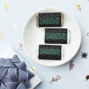 Graduation 2026 Green Neon On Brick Hershey's Miniatures
