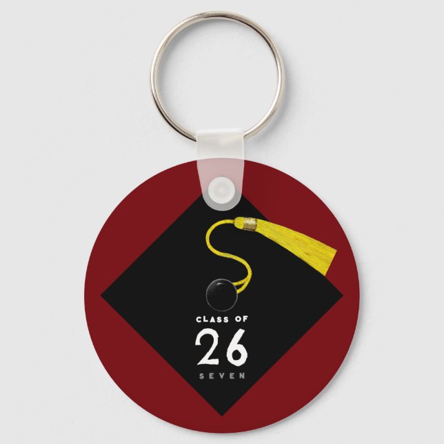 Graduation 2026 Keepsake Gift Keychain (Front)