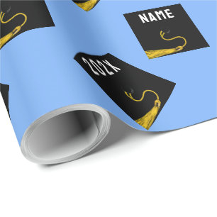 Graduation 2026 Light Blue Gift Wrapping Paper