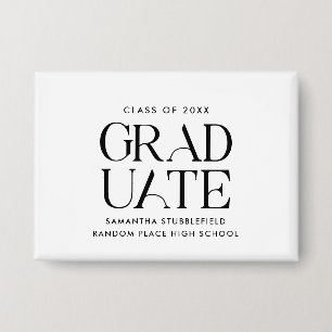 Graduation 2026 Modern Grad Party Button