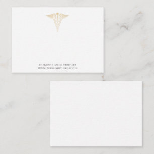 Graduation 2026 Nurse Pinning Thank You Note Card