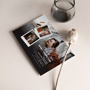 Graduation 2026 Open House Party Invitation Postcard