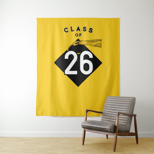 Graduation 2026 Party Backdrop (In Situ)