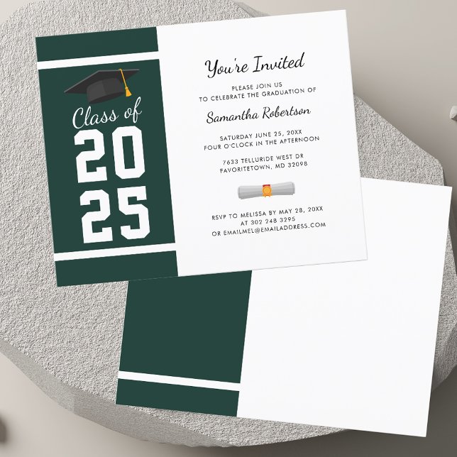 Graduation 2026 Party Grad Party Invitation (Modern Graduation 2025 Party Grad Party Invitation)