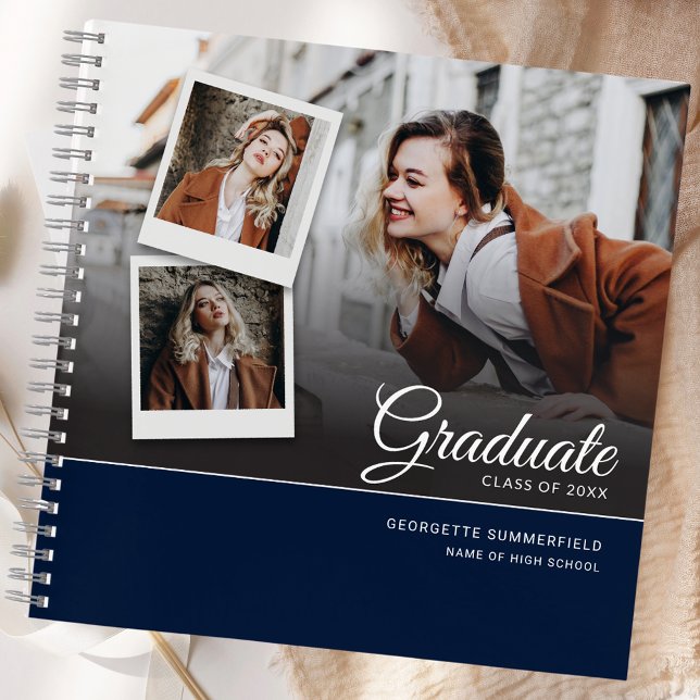 Graduation 2026 Party Grad Photo Collage Notebook (Graduation 2025 Party Grad Photo Collage Notebook)