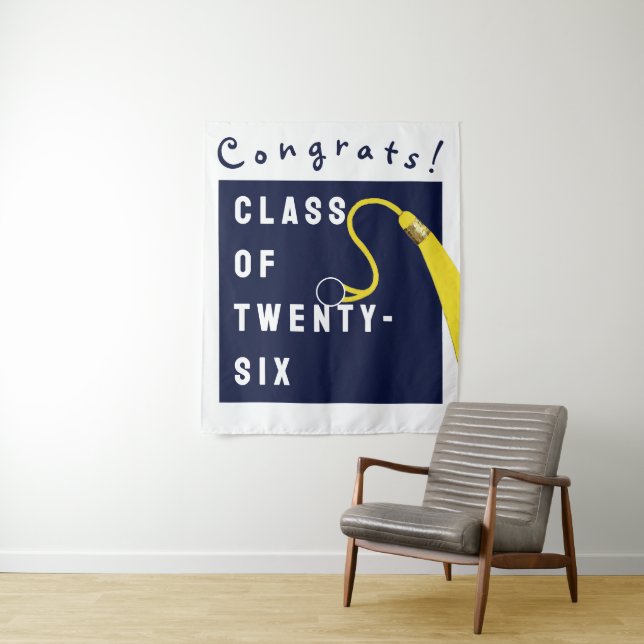 Graduation 2026 Party Photo Backdrop (In Situ)