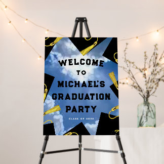 Graduation 2026 Party Welcome Sign