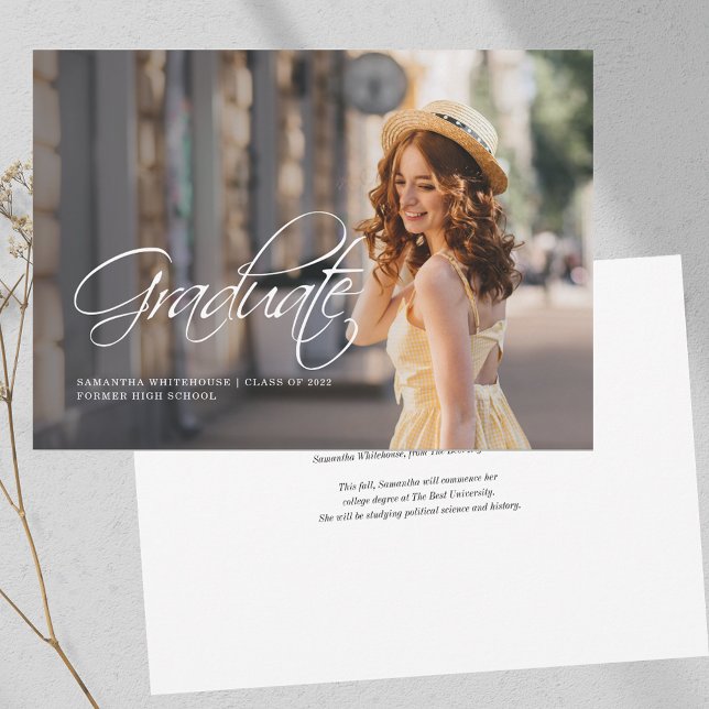 Graduation 2026 Photo Announcement (Graduation 2025 Photo Announcement)