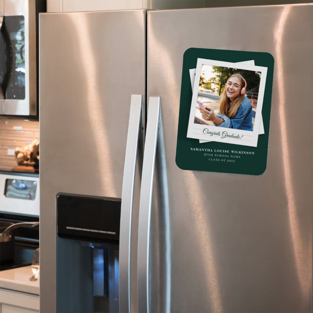 Graduation 2026 Photo Announcement Magnet (Graduation Photo Announcement Magnet)