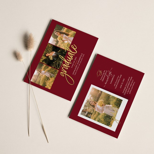 Graduation 2026 Photo Collage Announcement (Creator Uploaded)