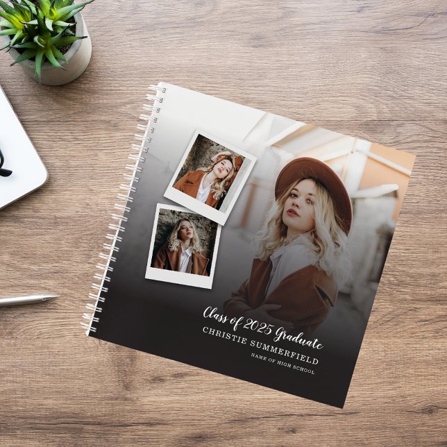 Graduation 2026 Photo Collage Script Guest Book  (Graduation 2025 Photo Collage Script Guest Book)