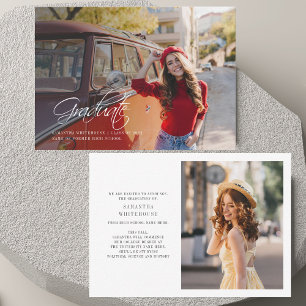 Graduation 2026 Photo Grad Announcement