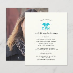 Graduation 2026 Photo Nurse Pinning Invitation