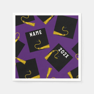 Graduation 2026 Purple Napkins