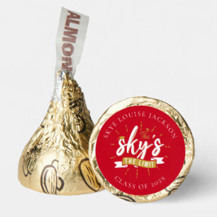 Graduation 2026 Red Grad Party Hershey®'s Kisses®